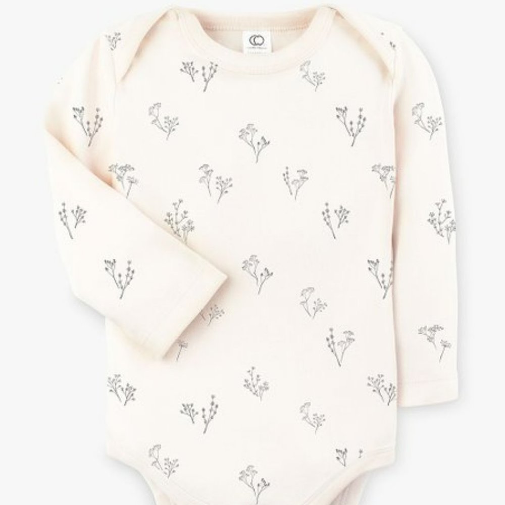 Colored Organics - River Long Sleeve Bodysuit - Sprig